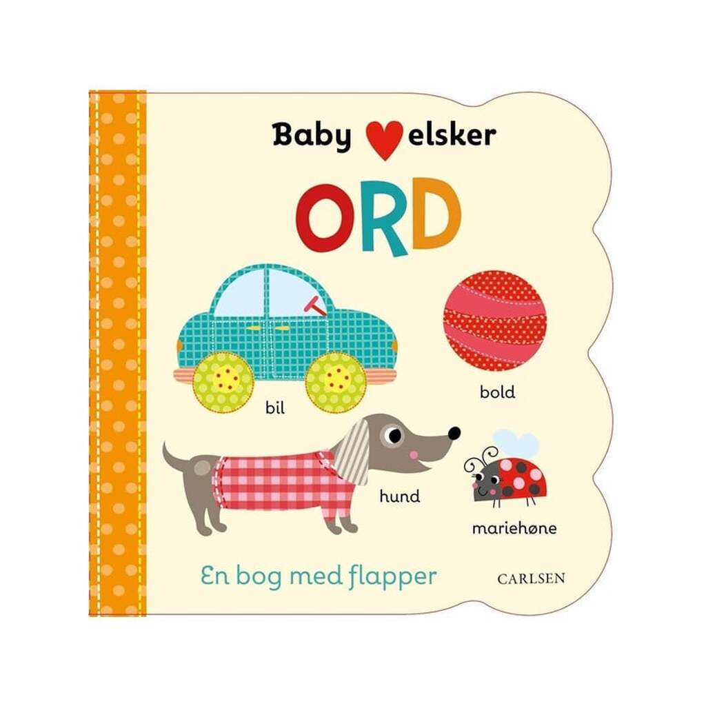 Baby elsker ORD - Børnebog - Papbog