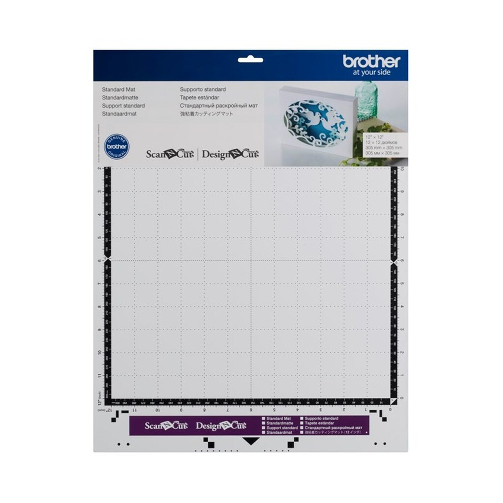 Brother Standard adhesive cutting mat 12" x 12" / 305 mm x 305mm