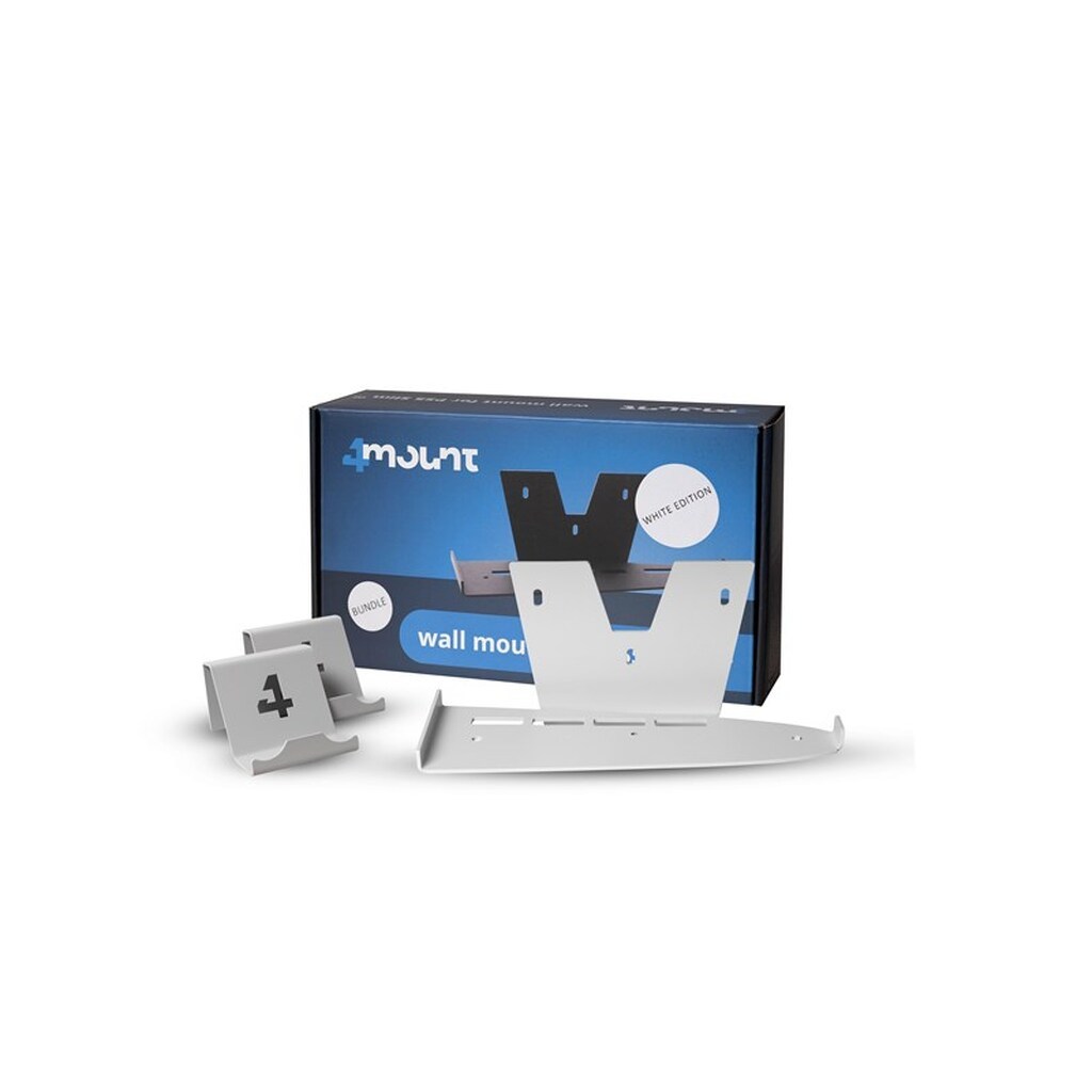 4Mount Wall Mount Bundle - White - Miscellaneous Vægbeslag - Sony PlayStation 5 Slim
