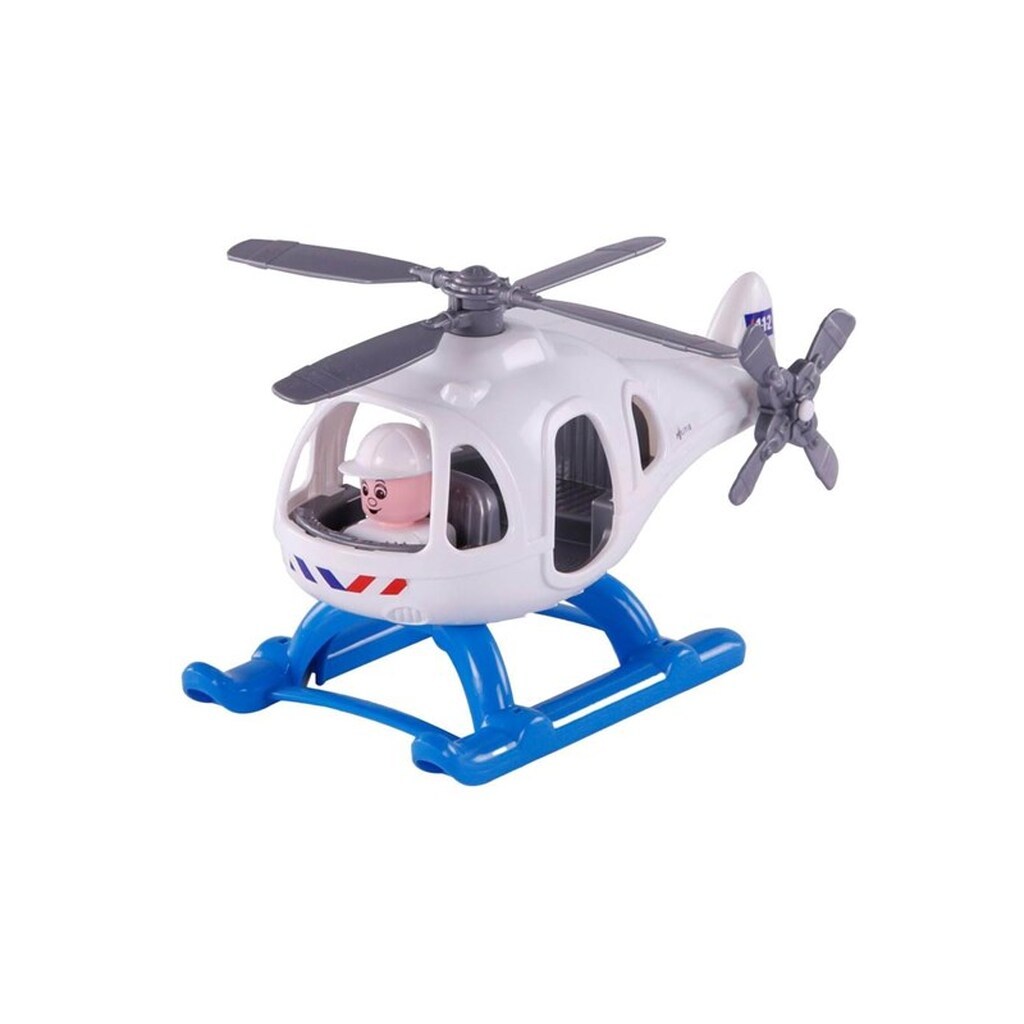 Cavallino Toys - Police Helicopter with Playing Figure 29.5cm