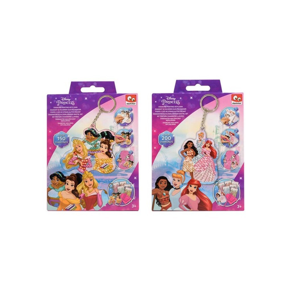 Canenco Disney Princess Diamond Painting Keychain