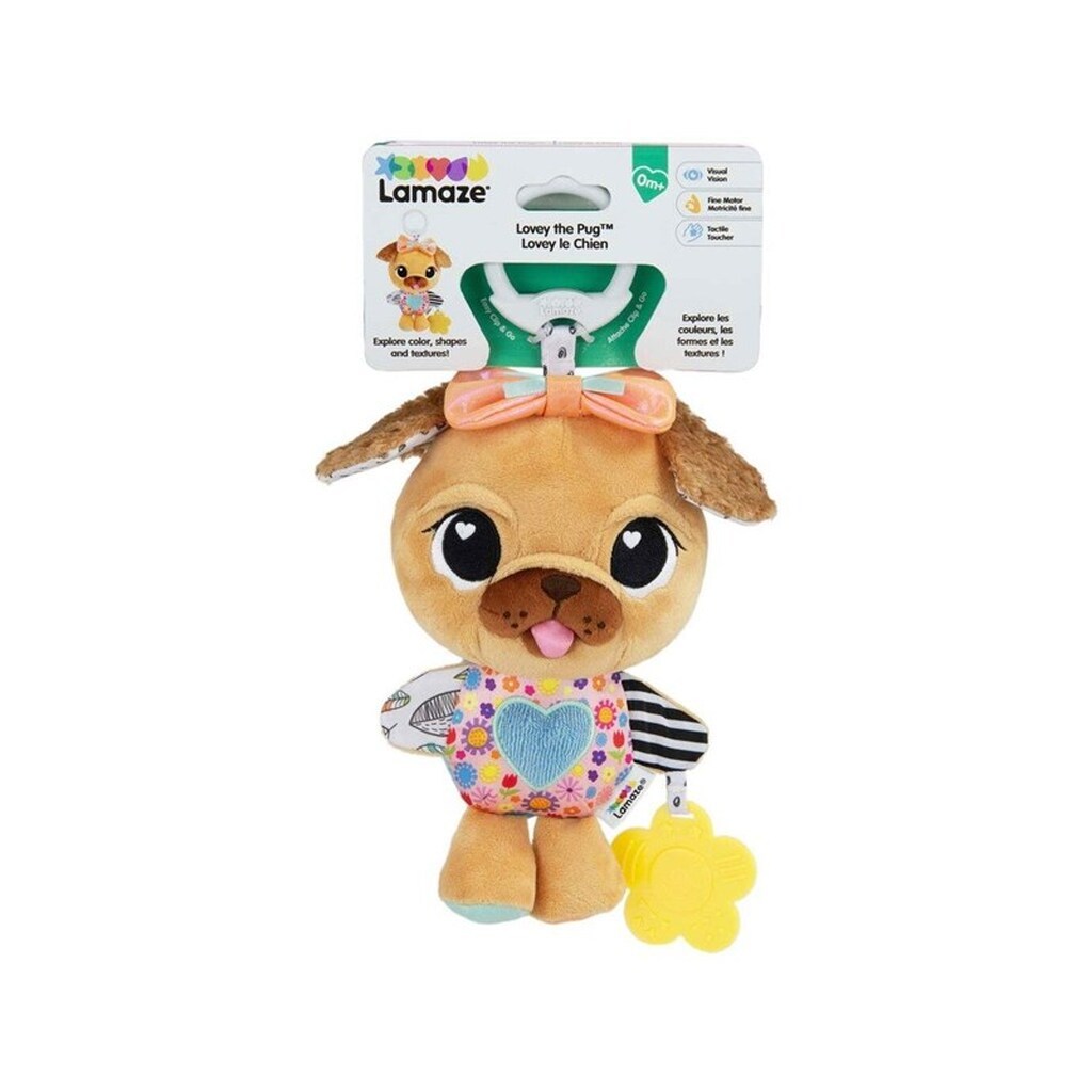 Lamaze Mopsen Lovey Clip &amp; Go