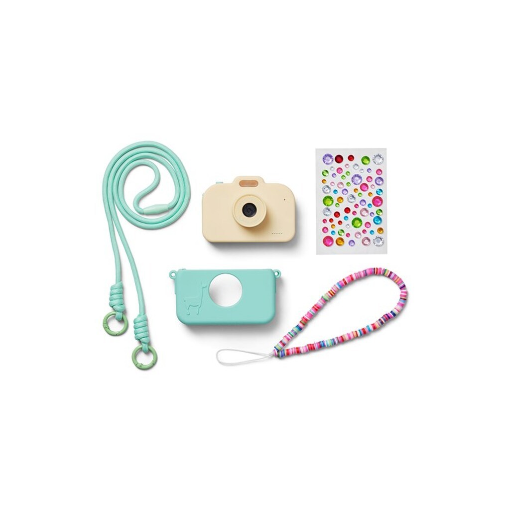 Lalarma Kamera - gul/mint