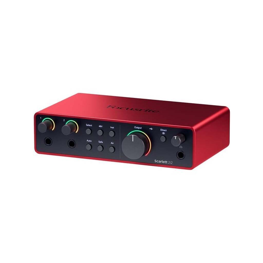 Focusrite Scarlett 2i2 4th Gen -2-in/2-out interface