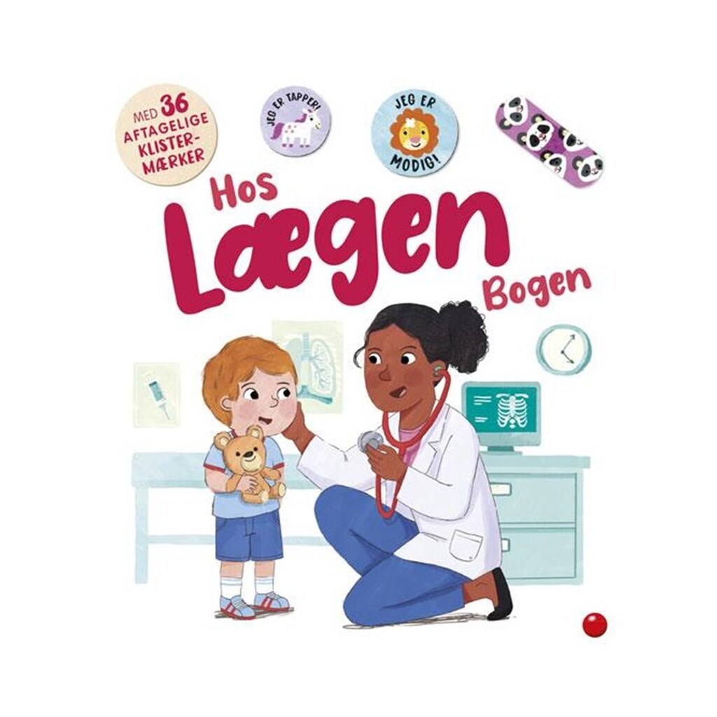 Hos lægen-bogen - Børnebog - Papbog