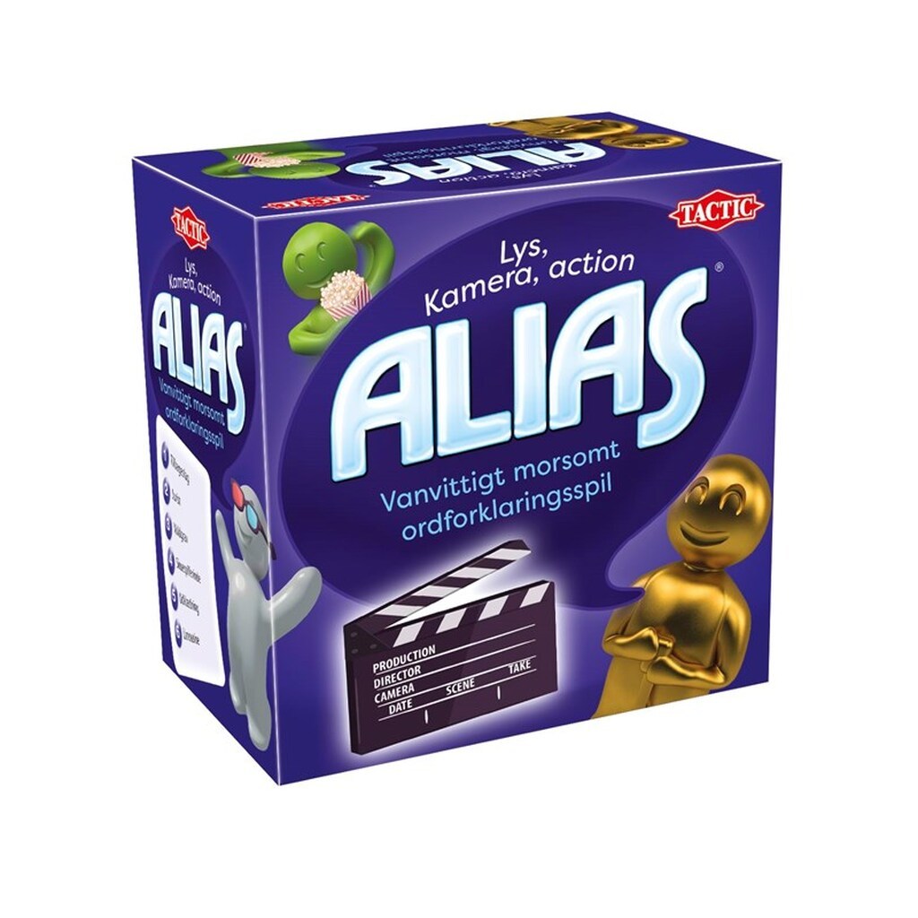 Tactic Snack Play Alias: Lights Camera Action (Dansk)