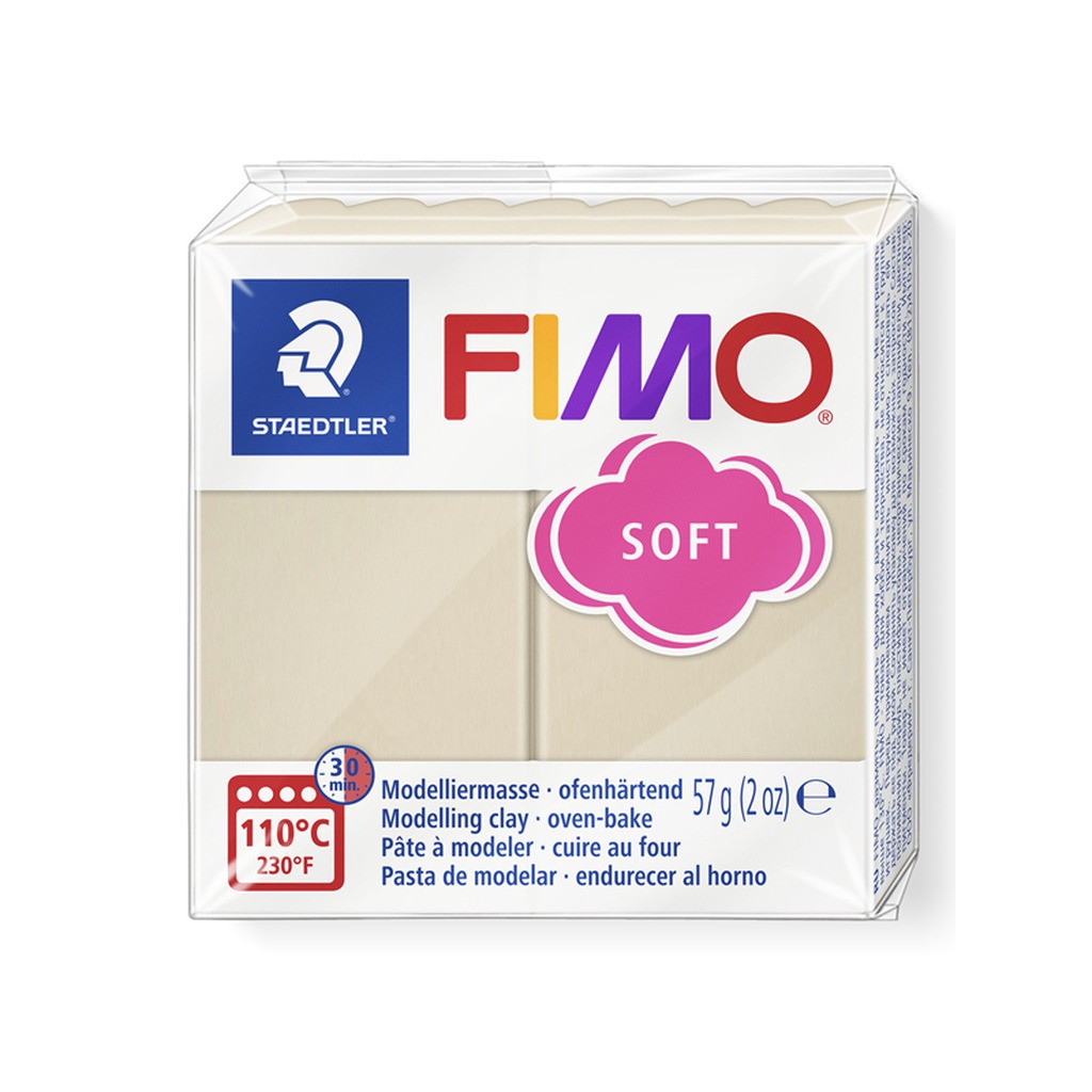 Staedtler FIMO modeller soft 57g. Sand