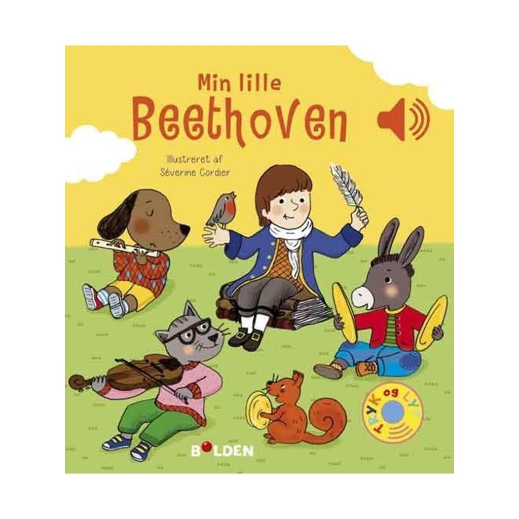 Min lille bog om Beethoven - Børnebog - Board books