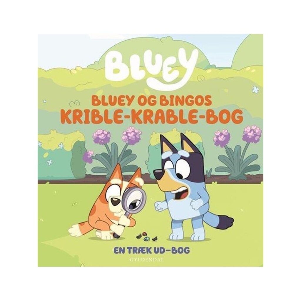 Bluey - Bluey og Bingos krible-krable-bog - Børnebog - Papbog