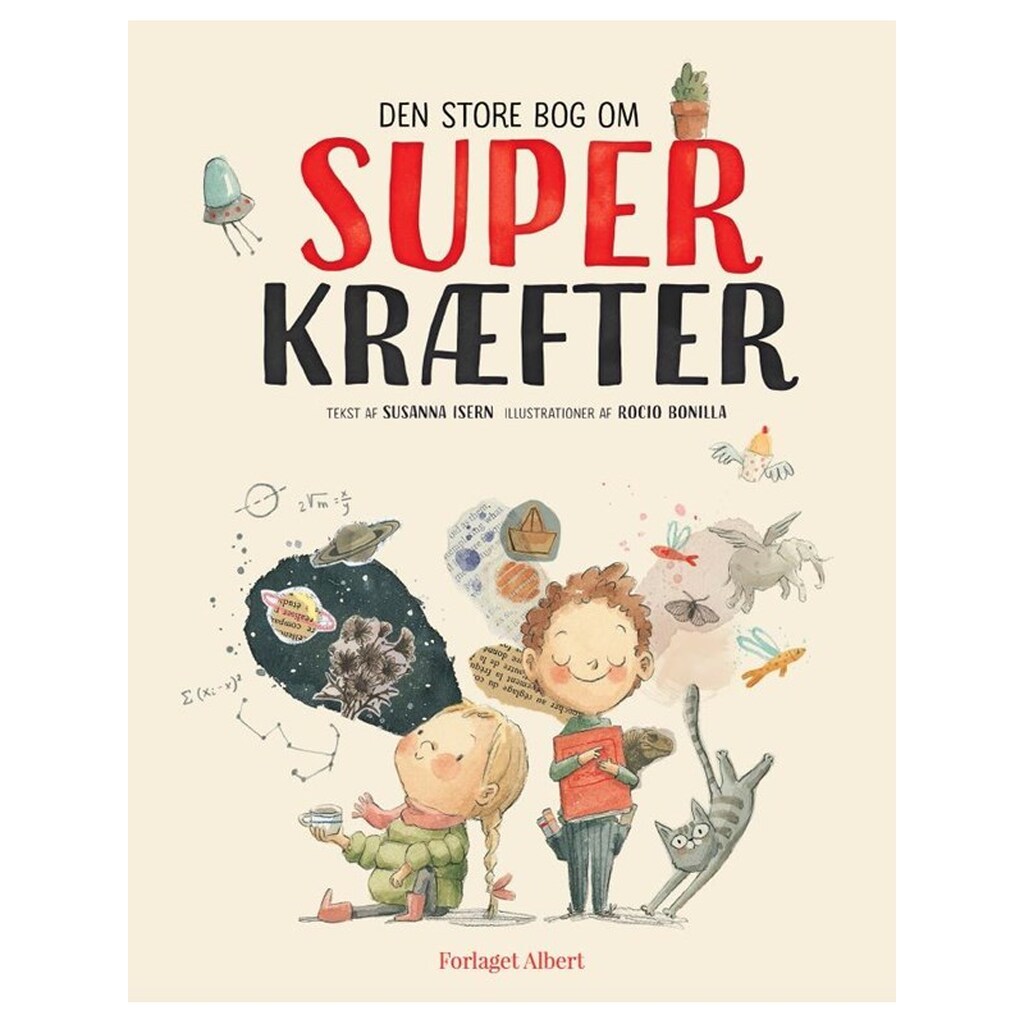 Den store bog om superkræfter - Børnebog - Hardback