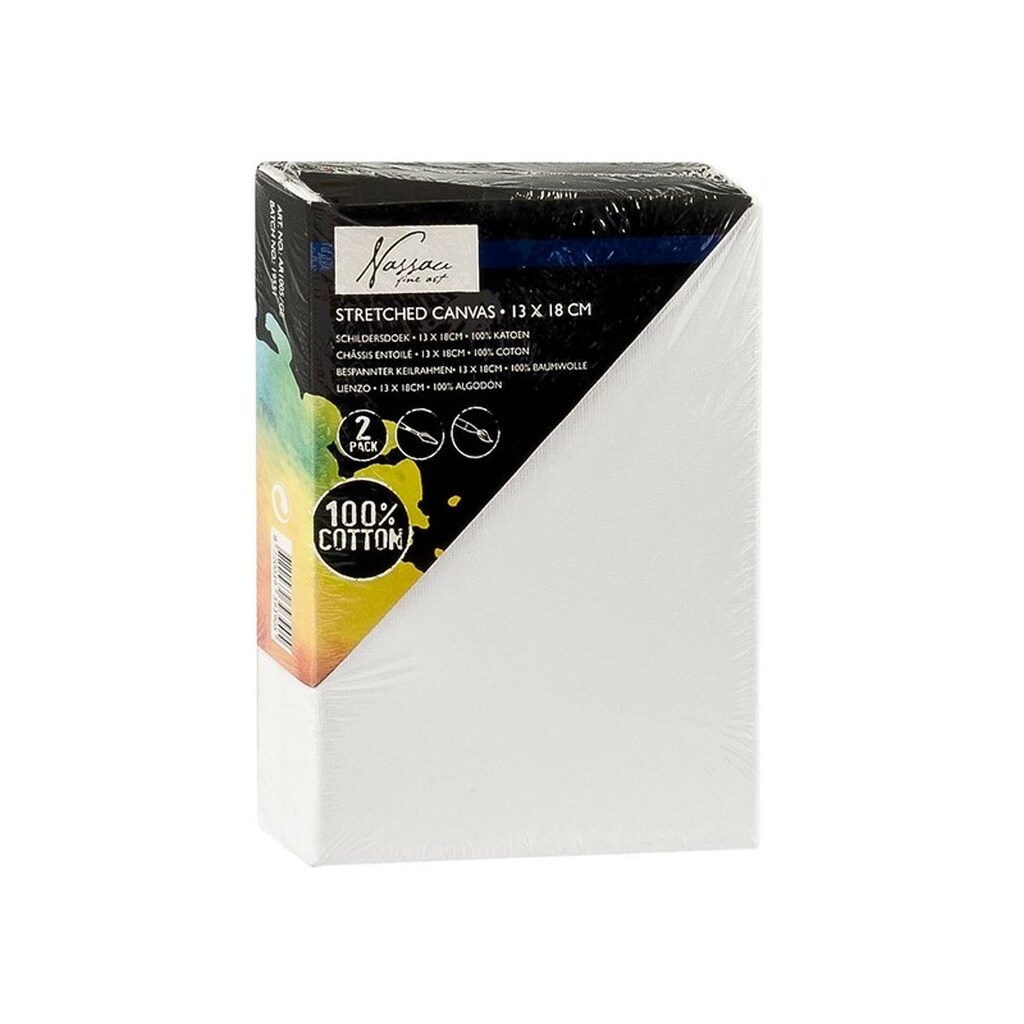 Nassau Canvas Cotton 13x18cm - 2pcs.