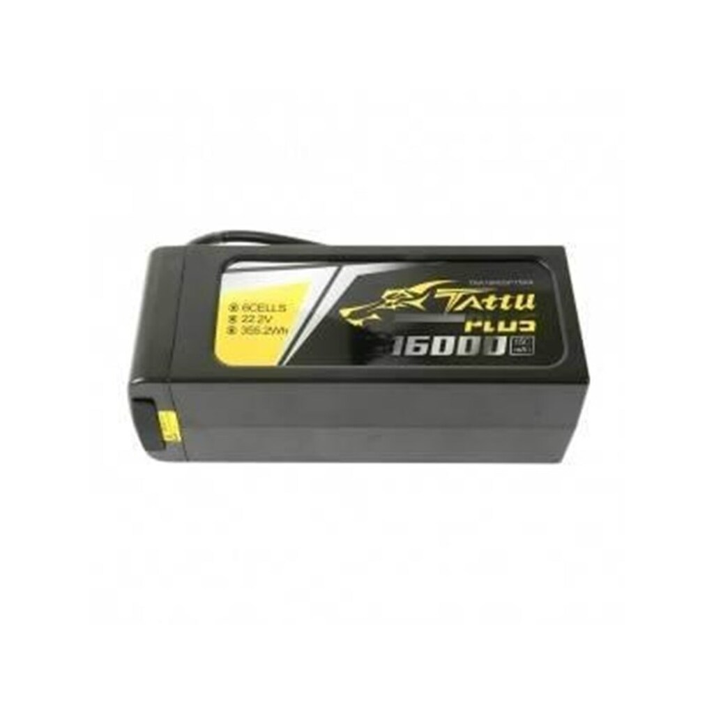 Gens ace &amp;Tattu 16000mAh 6S1P 22.2V 15C LiPo Battery with AS150 and XT150 Connectors