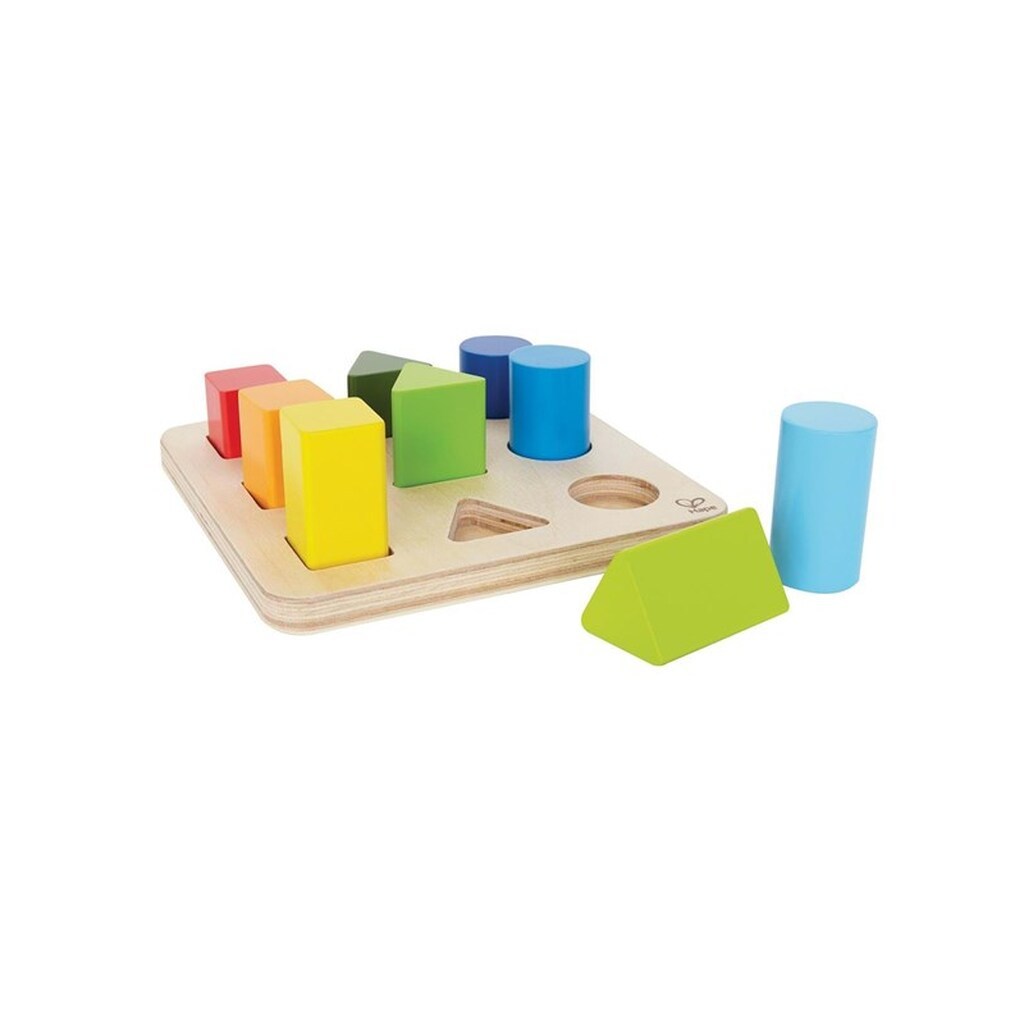 Hape Wooden Sorting Shelf Forms