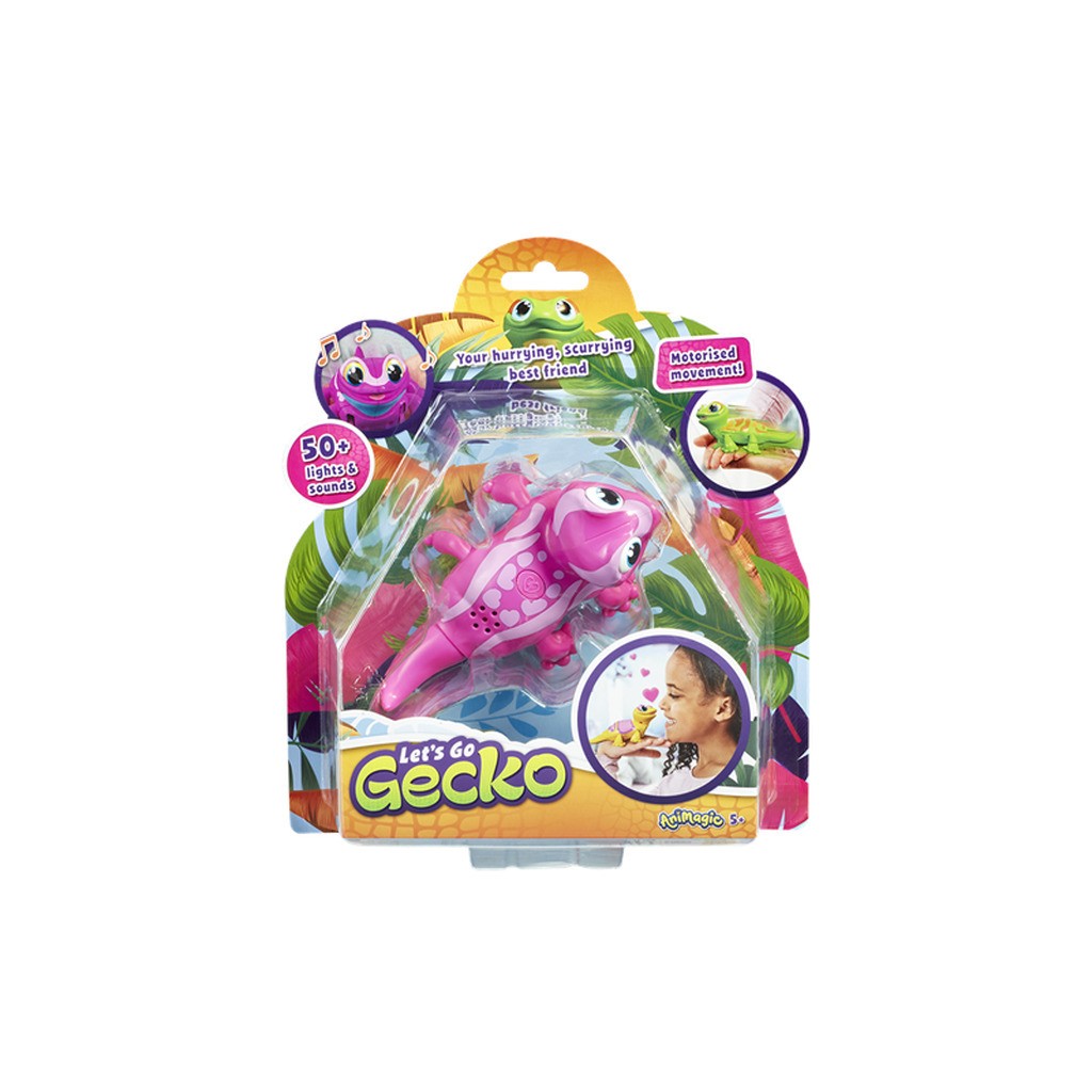 Goliath Animagic: Let&apos;s Go Gecko - Pink