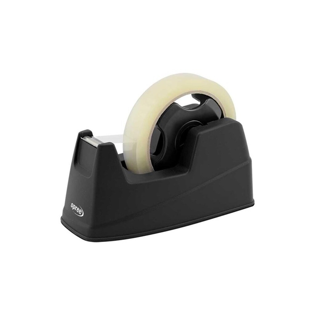 SPREE Tapedispencer til 33/66M ruller. SORT