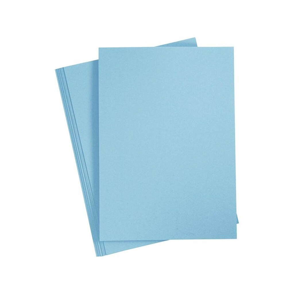 Creativ Company - Cardboard Light Blue A4 220g 10 pcs.