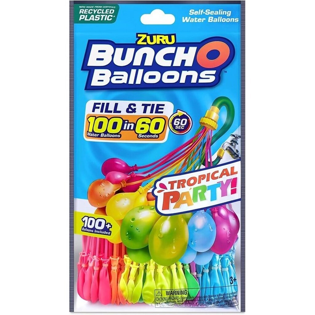 Bunch O Balloons Tropical Party.3PK