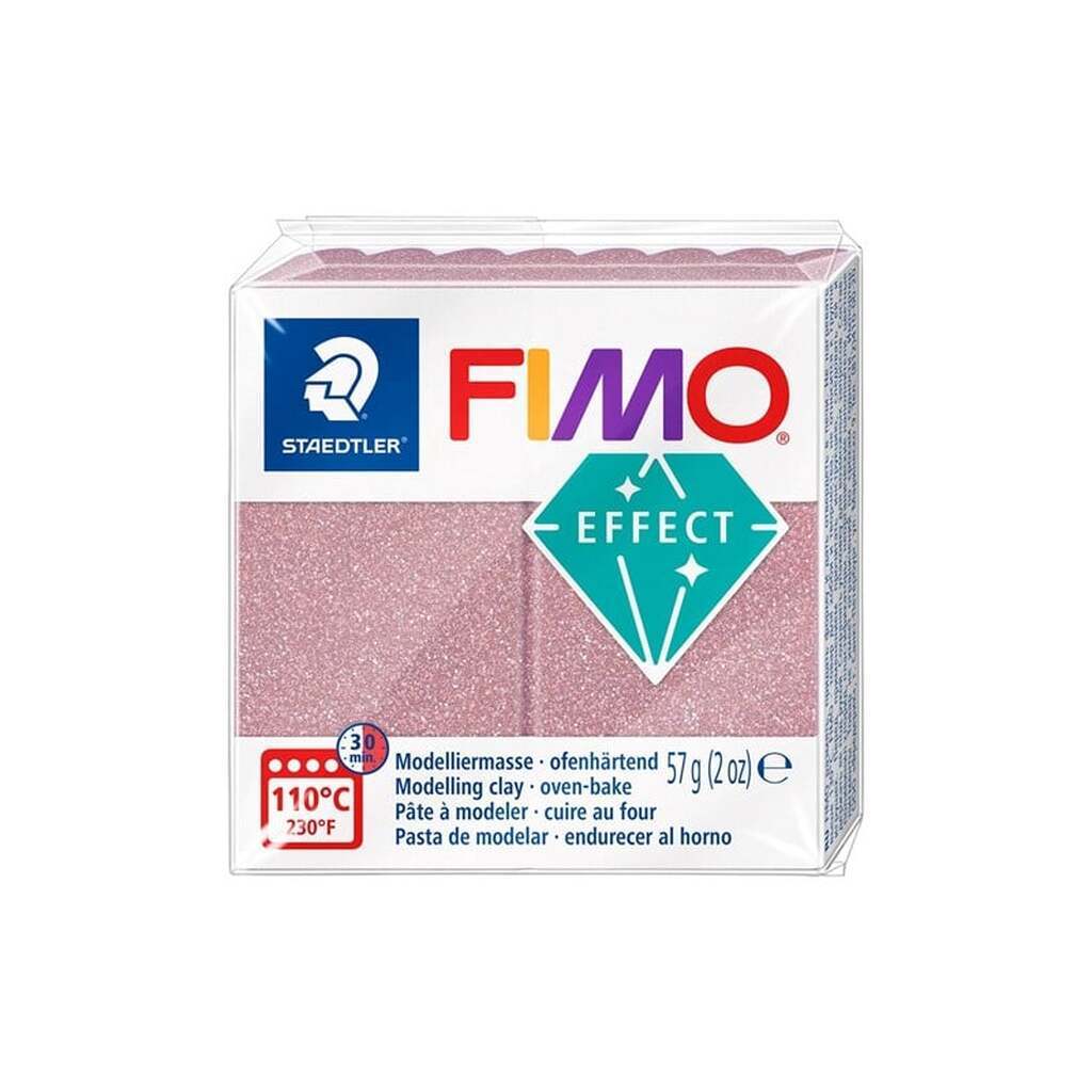 Staedtler FIMO modeller 57g. Gylden Rosé