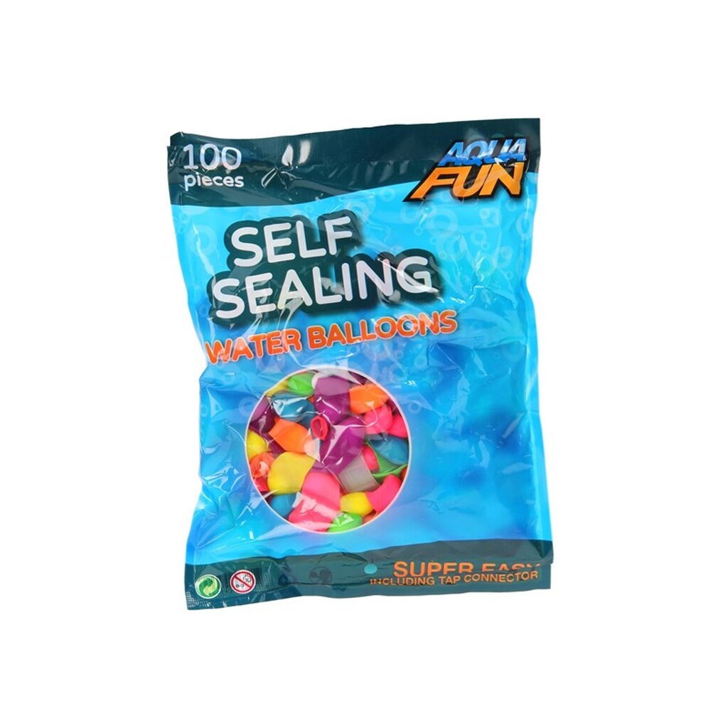 Johntoy Aqua Fun Self-Locking Water Bombs 100 pcs