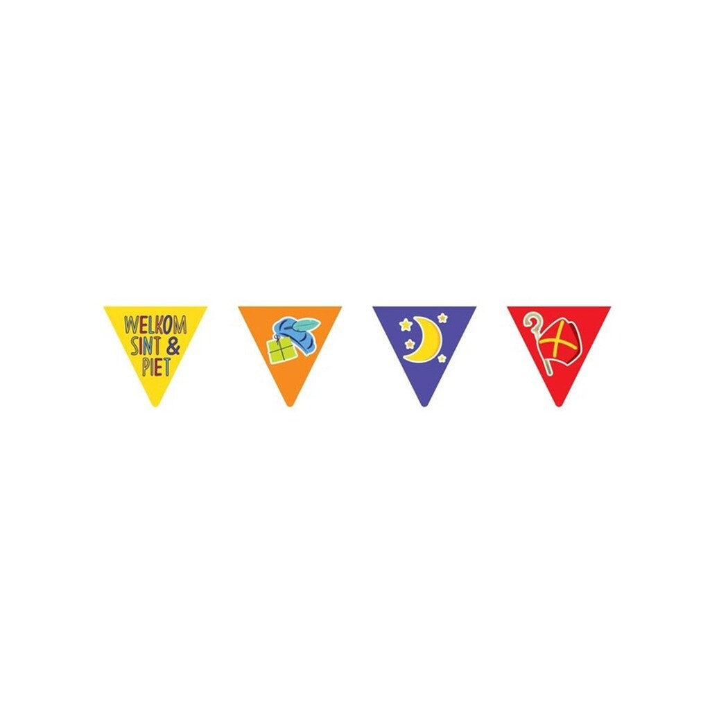 Haza Witbaard Paper Flag Sinterklaas 6mtr.