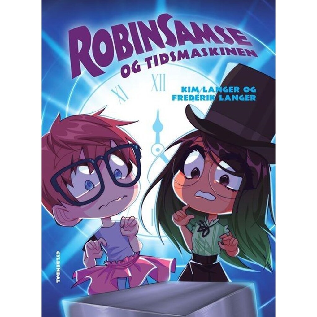 RobinSamse og tidsmaskinen - Børnebog - Hardcover