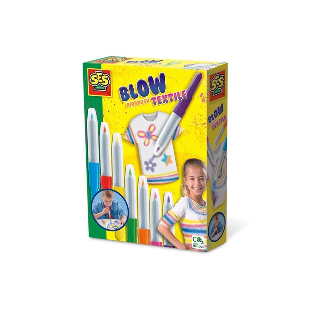SES Creative Blow Airbrush Pens - Textile