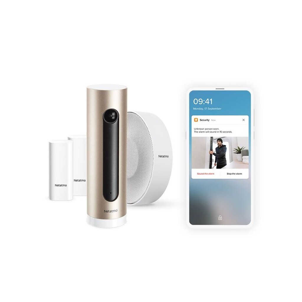 Netatmo Smart Sikkerhedssystem med Kamera