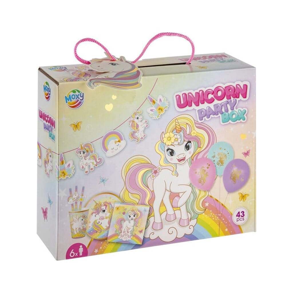 Hobby Mate Party Box UNICORN 43 dele
