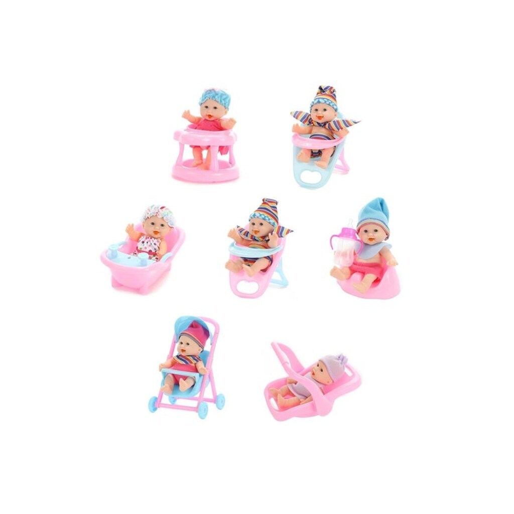 Beau Baby  Mini Baby Doll Sitting 12cm