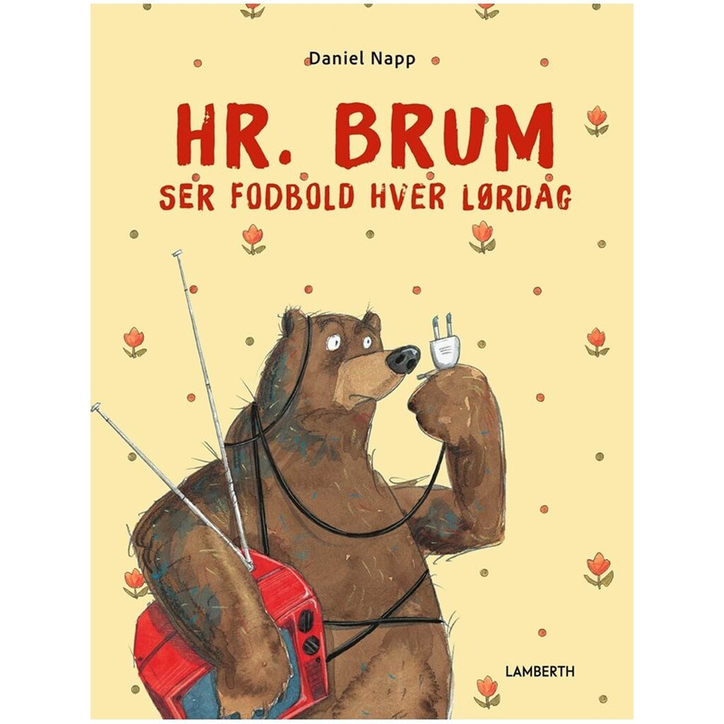 Hr. Brum ser fodbold hver lørdag - Børnebog - Hardcover