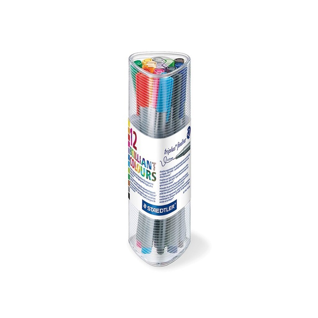 Staedtler TRIPLUS FINELINER 0.3MM 12 ASS/ PROMO