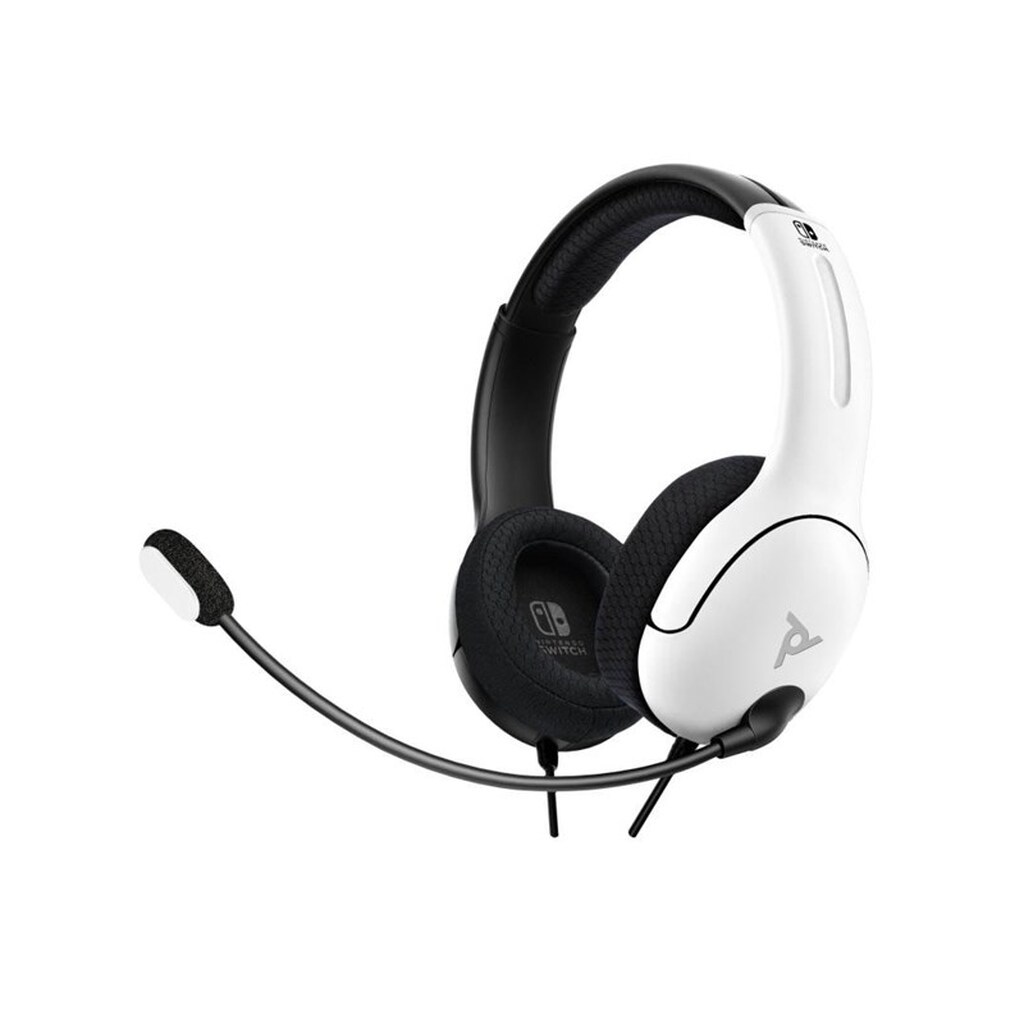 PDP LVL40 Wired Stereo Headset - Black/White - Wired Headset - Nintendo Switch