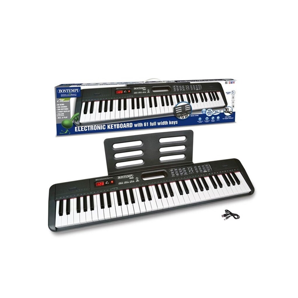 Bontempi Keyboard med 61 tangenter