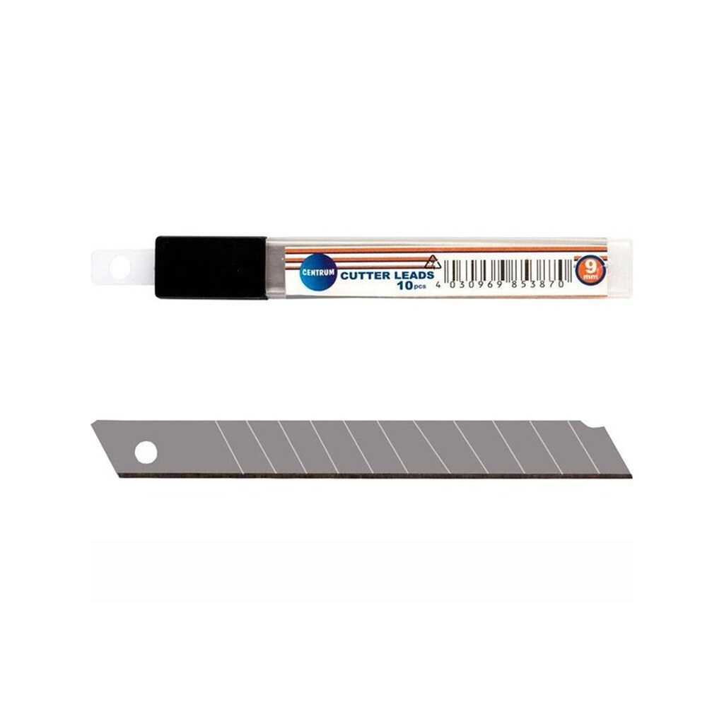 CENTRUM Blade til hobbykniv, 10 stk. 9mm.