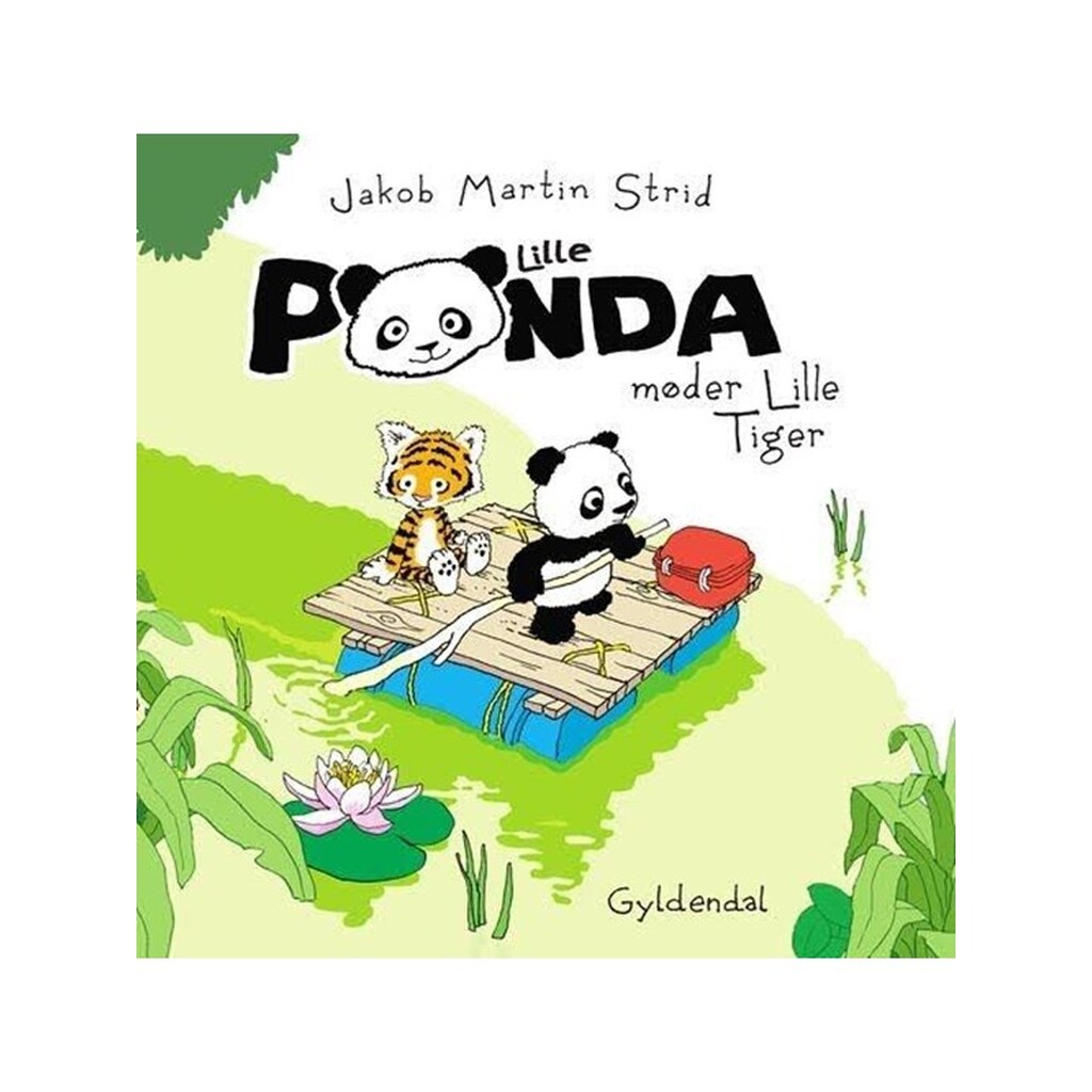Lille Panda møder Lille Tiger - Børnebog - Hardcover