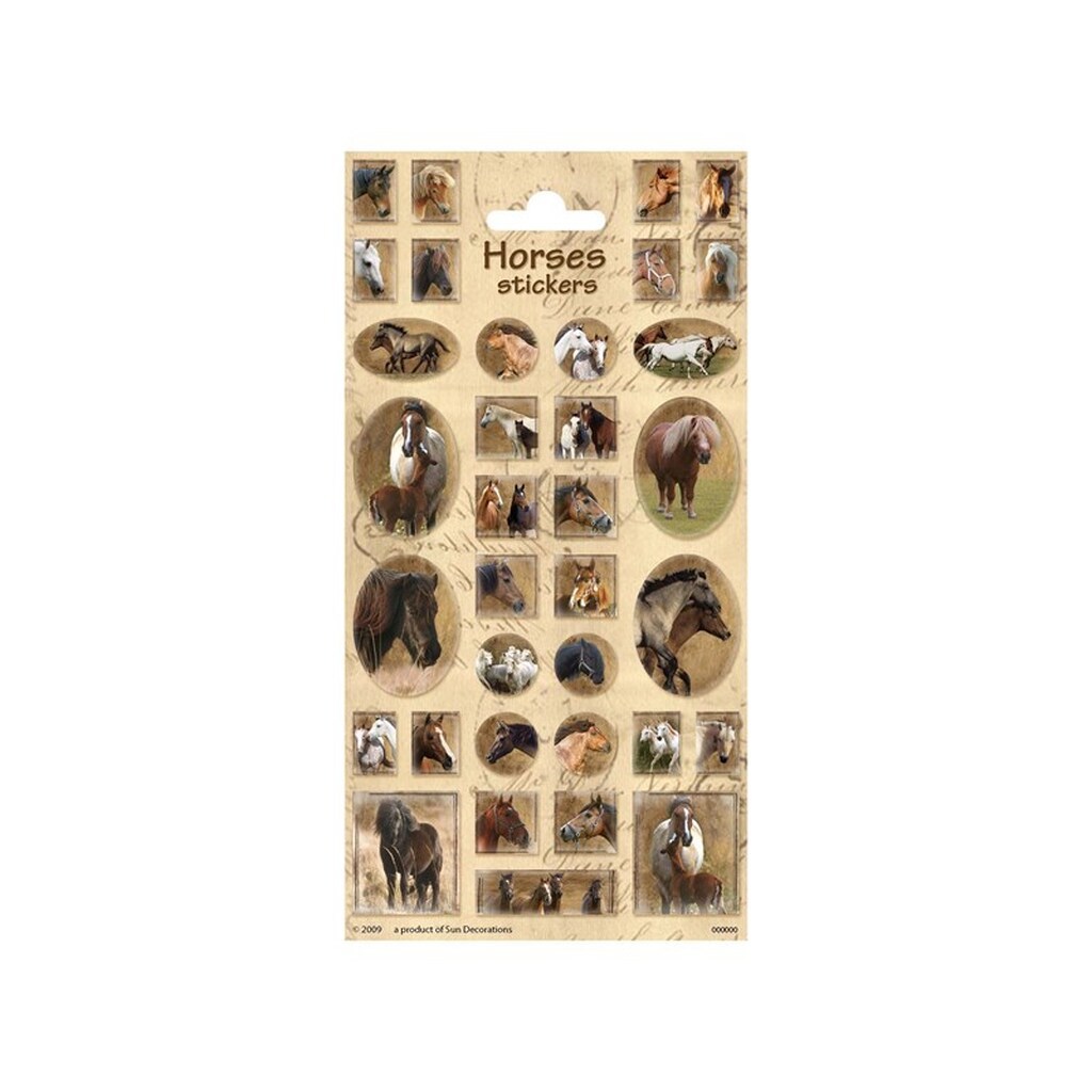 Totum - Horse sticker sheet