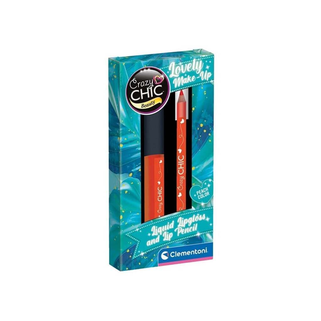 Clementoni - Crazy Chic Lipgloss and Lipliner Orange