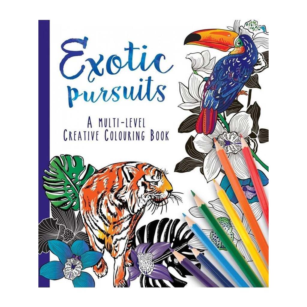 Alligator Mandala malebog EXOTIC PURSUITS