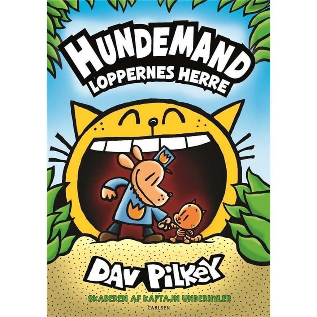 Hundemand (5) - Loppernes herre - Børnebog - Hardcover