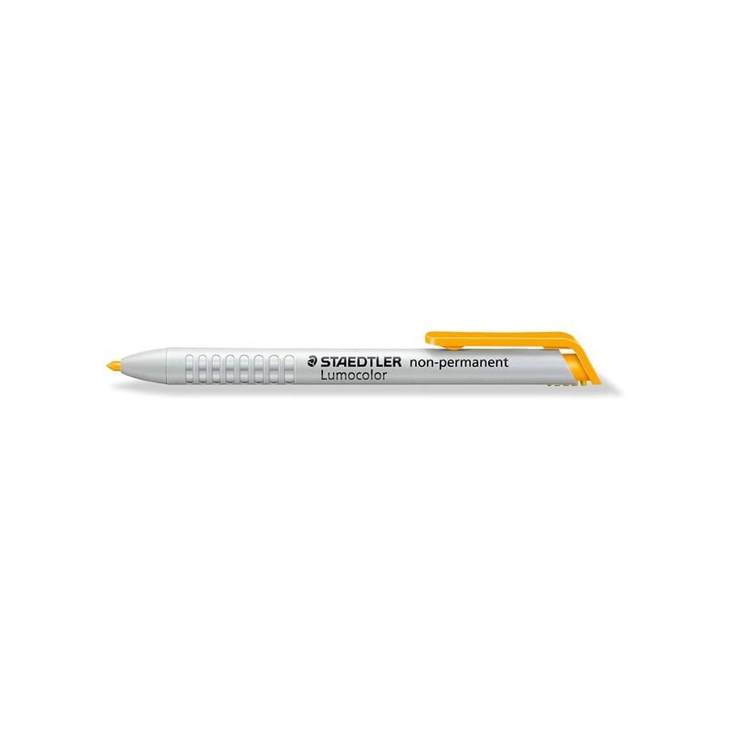 Staedtler LUMOCOLOR TØRMARKER NON-PERM 5 STK, GUL