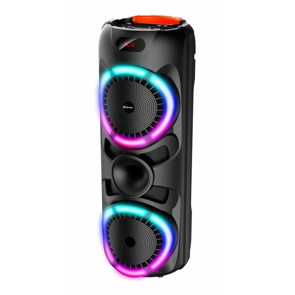 DENVER BPS-459 - Portable Karaoke &amp; Party Speaker - 2x200W - Bluetooth