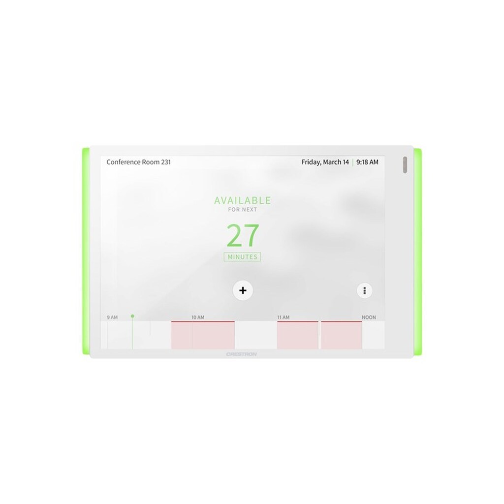 Crestron Electronics Crestron TSW-770-LB-W-S - meeting room availability light bar - smooth white