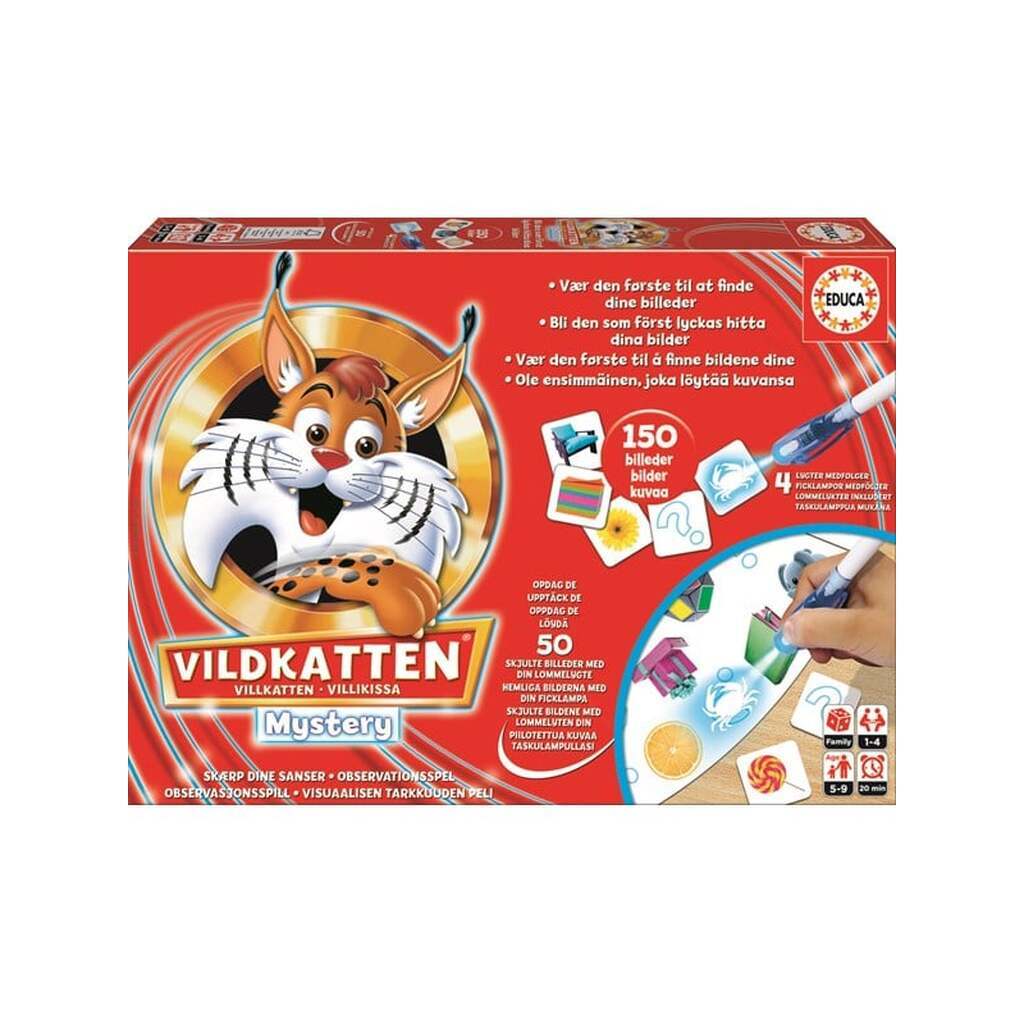 Vildkatten Mystery 150 Brikker