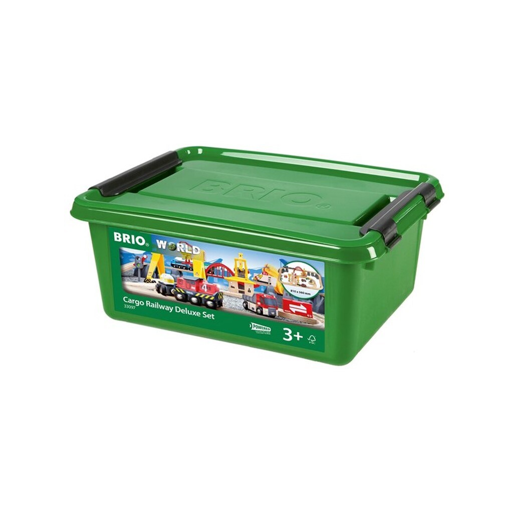 Brio 33097 Togbane i plastkasse, 50 dele
