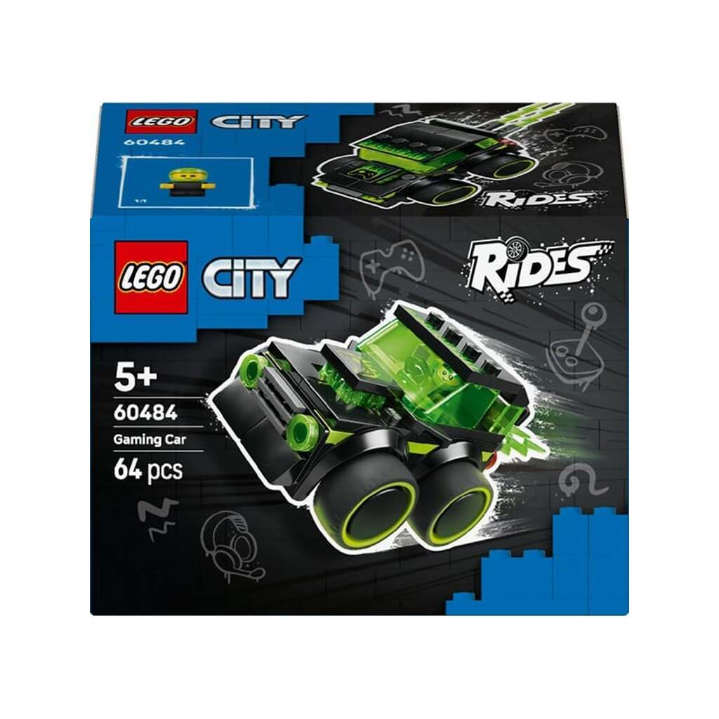 LEGO City 60484 Motorer - Gaming-racerbil