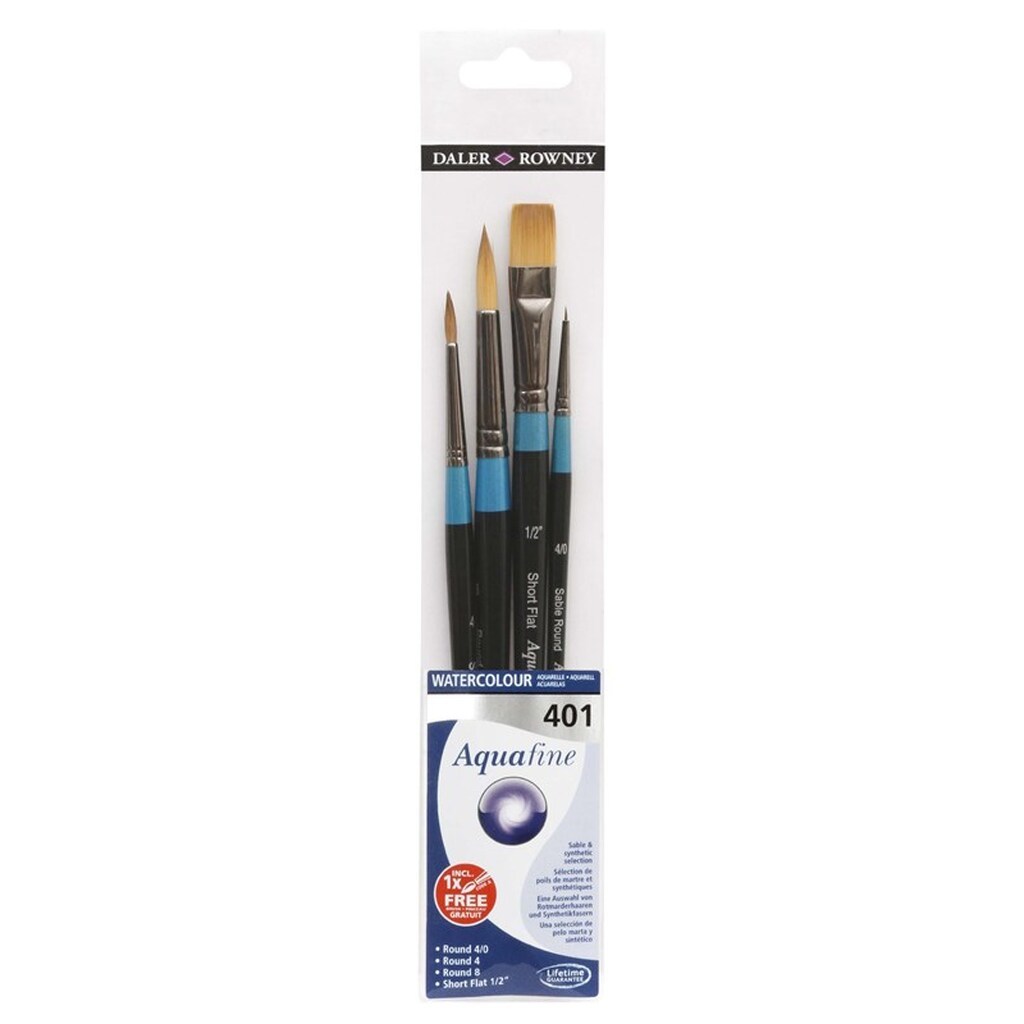 Daler-Rowney Aquafine Wallet 401 4 pcs