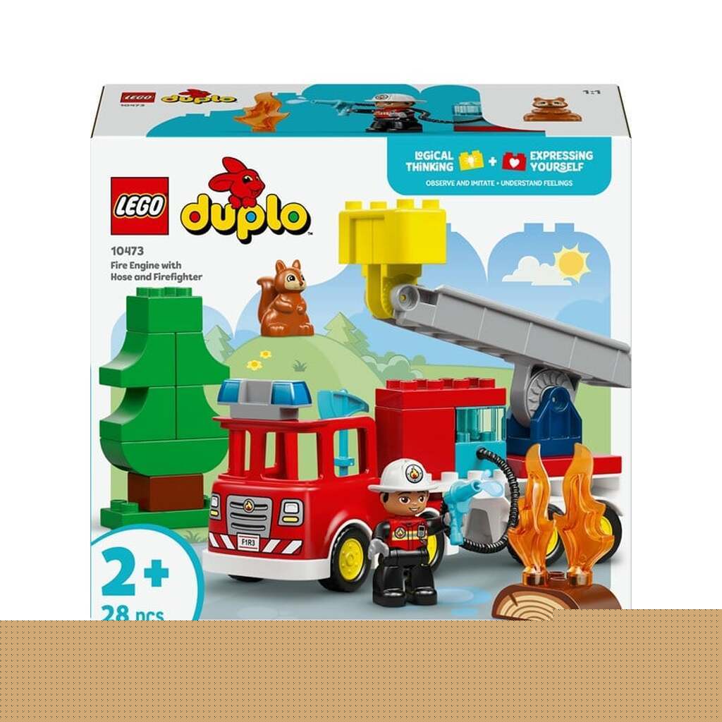 LEGO DUPLO 10473 Brandbil med slange og brandmand