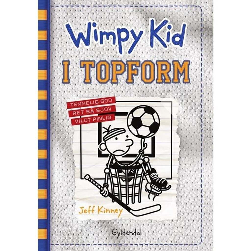 Wimpy Kid 16 - I topform - Børnebog - Hardcover
