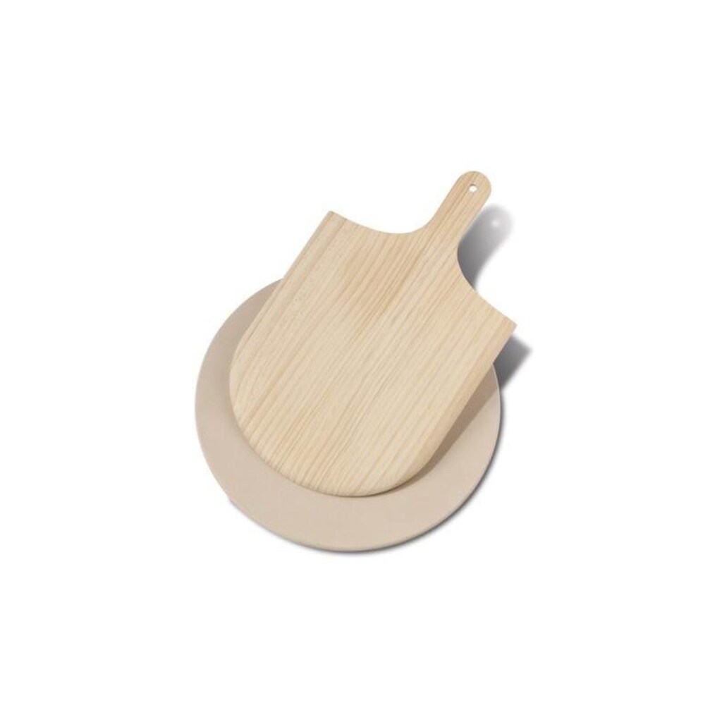 Funktion Pizza baking stone with shovel 37.5 cm