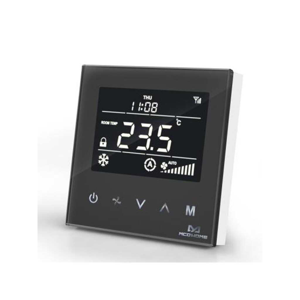 MCO Home - Fan Coil Thermostat 2 pipe Black Editio